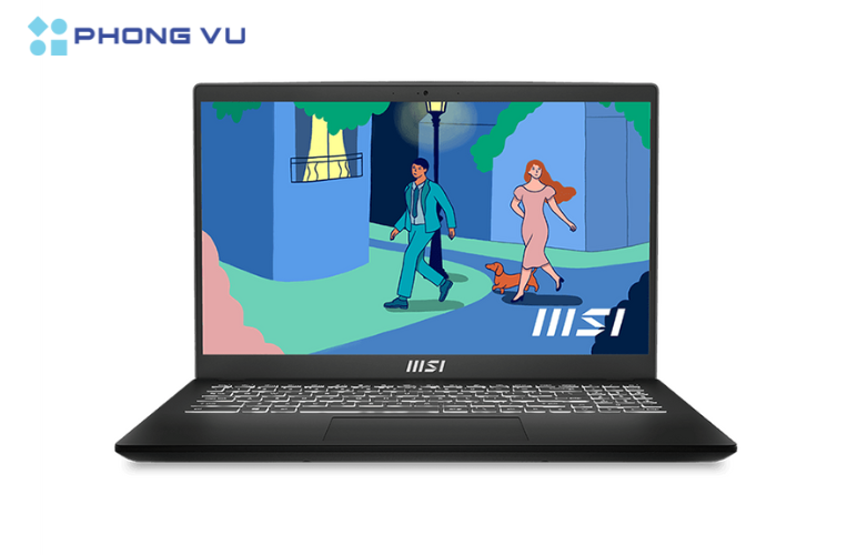 MSI Modern 15 B7M-231VN với kích thước nhỏ gọn