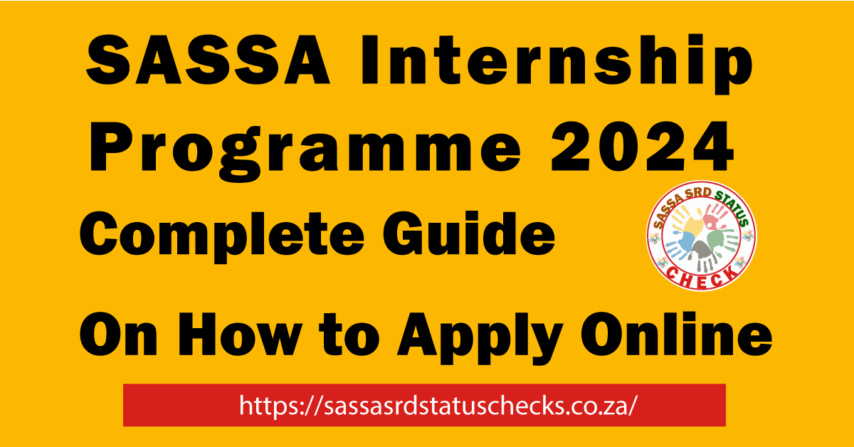 SASSA Internship Program