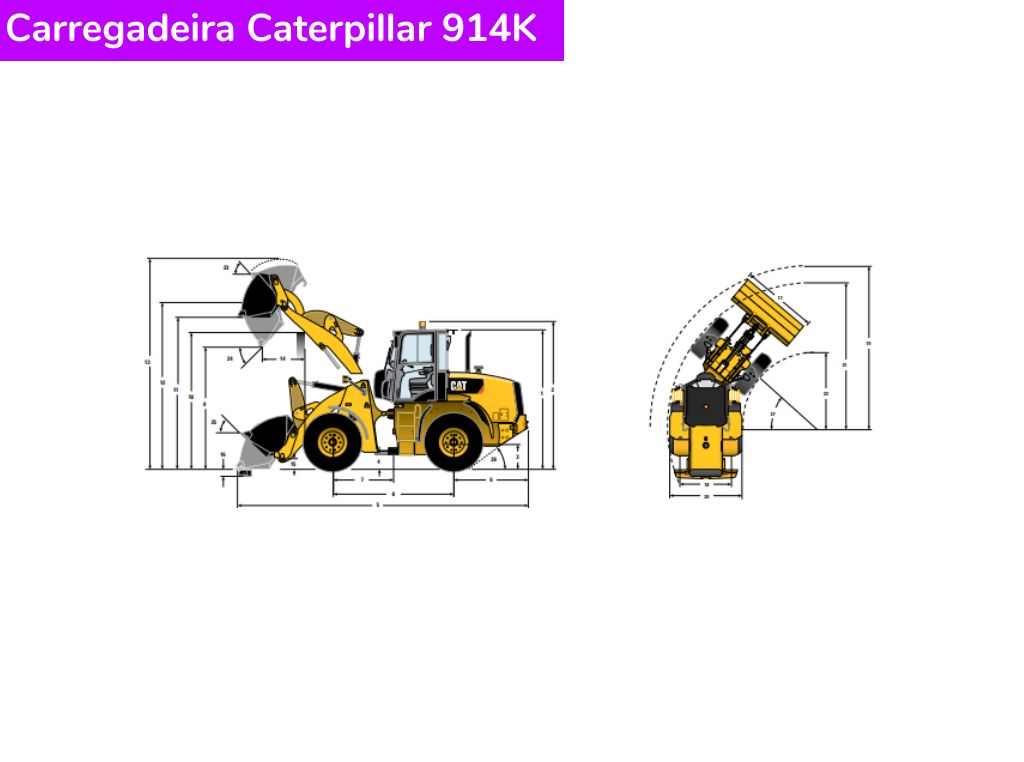 Catálogo Carregadeira Caterpillar 914K
