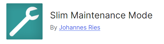 maintenance mode plugin