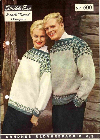 Vintage deals nordic jumpers