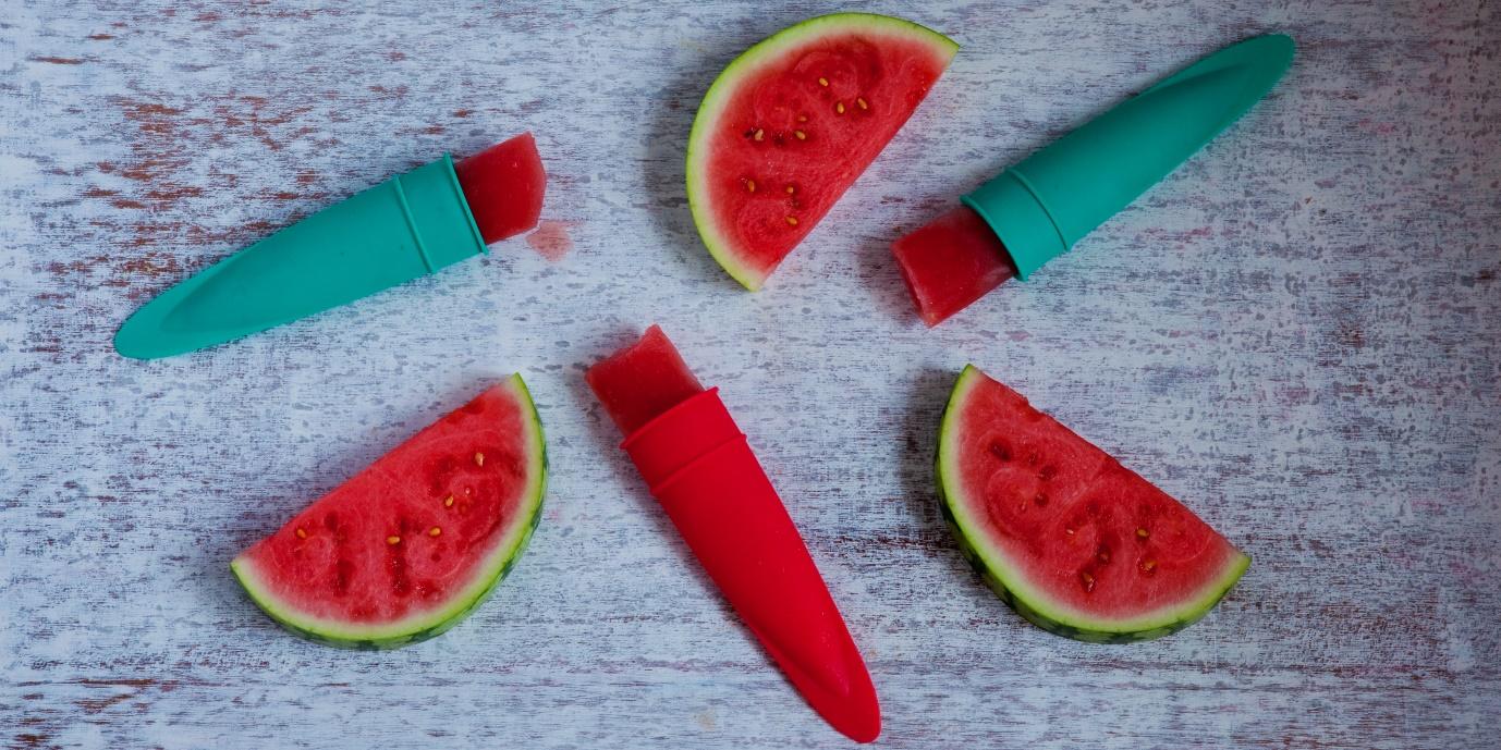 Watermelon ice lollies recipe - BBC Food