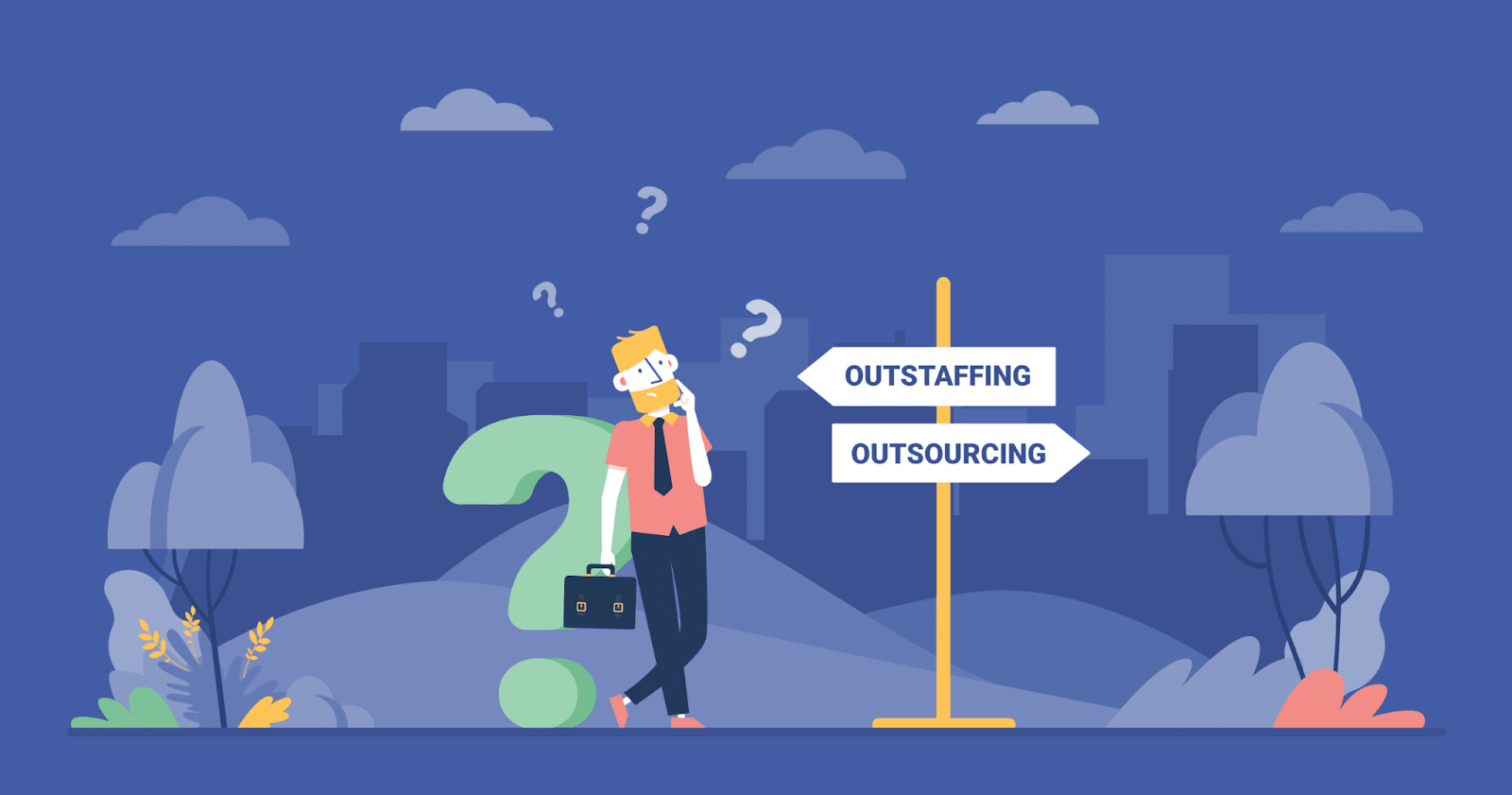 When Should You Use Outsourcing vs. Outstaffing?