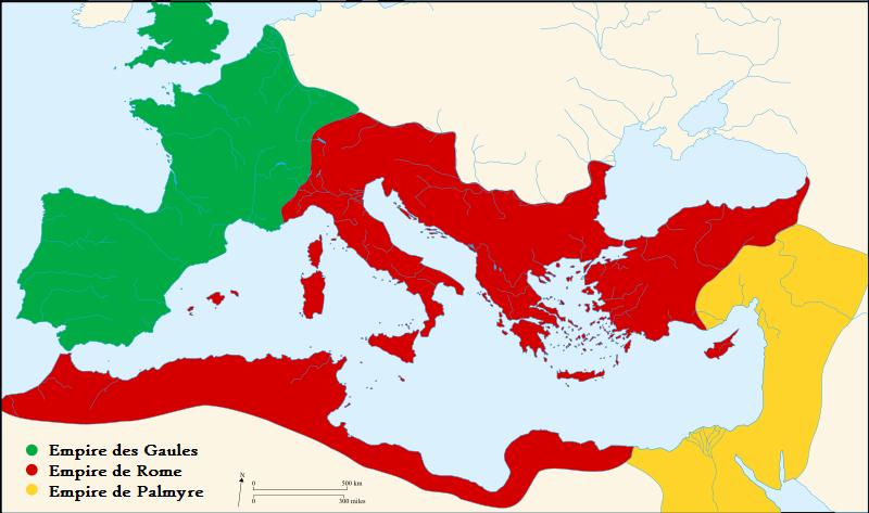 Kaiser Aurelian und das Palmyra Reich