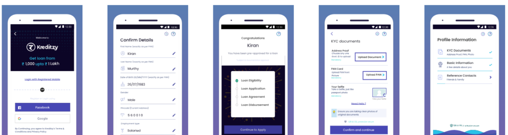 Kreditzy App Personal Loan Apply Process 