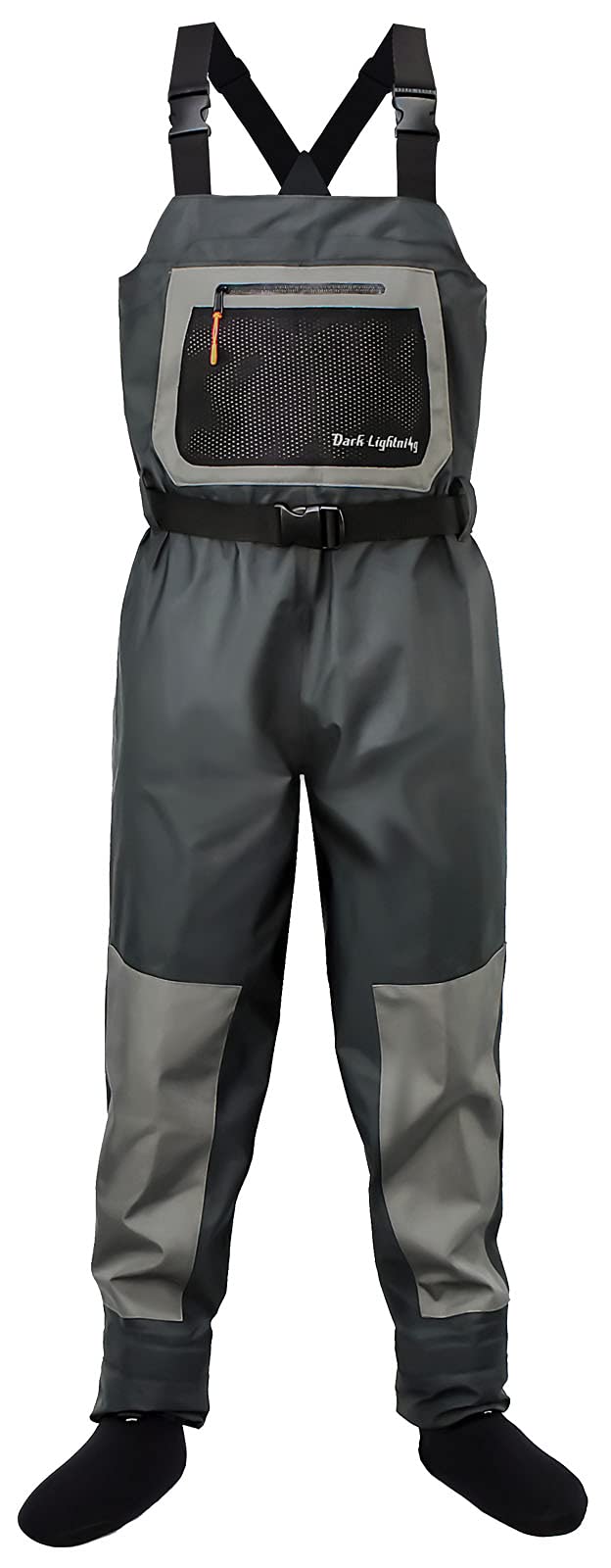 Dark Lightning Breathable Insulated Chest Waders