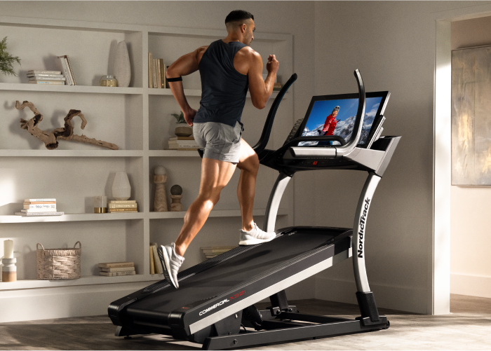 Image of a Top Treadmill Feature: The Ability to Incline Up to 40% and Decline Down to -6%