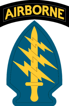 1st Special Forces Command shoulder sleeve insignia.