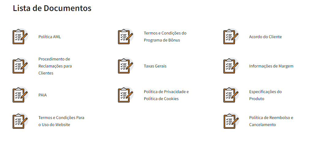 O FXNovus é legítimo e transparente com taxas e documentos