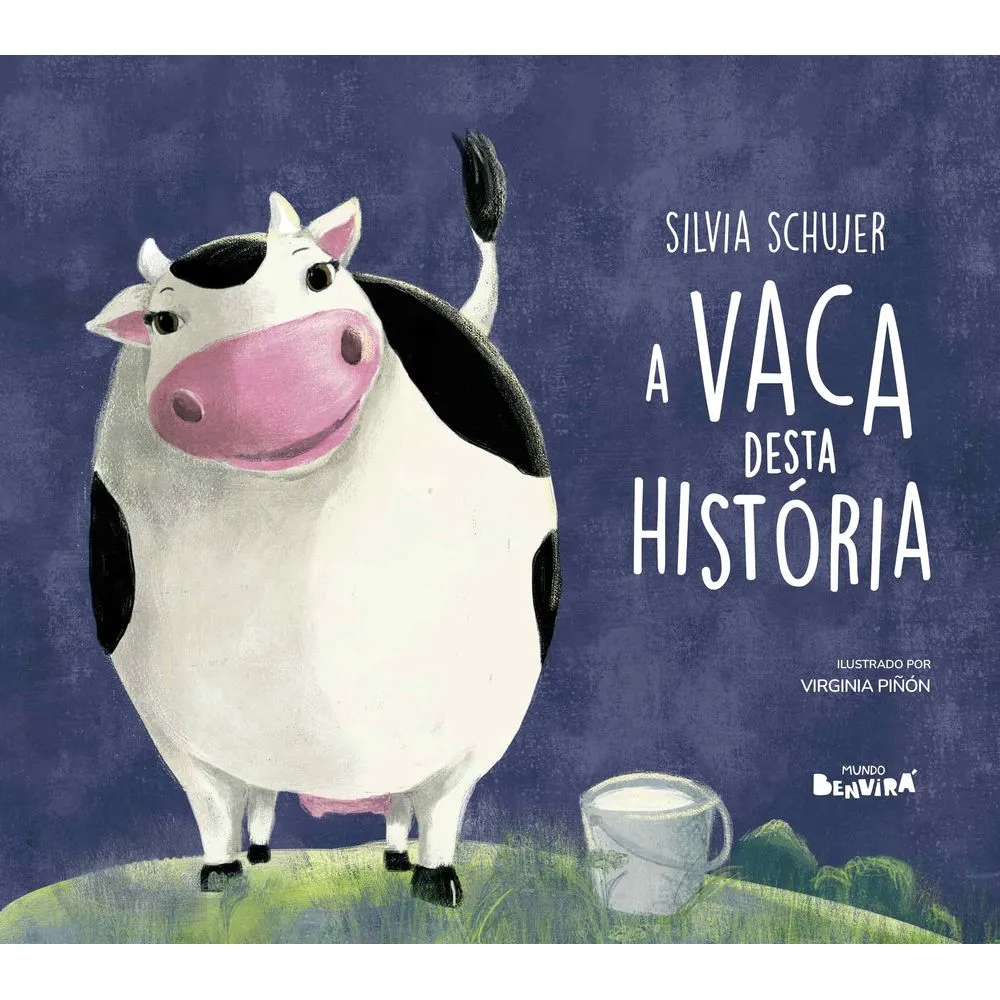 Dia do Contador de Histórias: capa do livro a vaca desta história