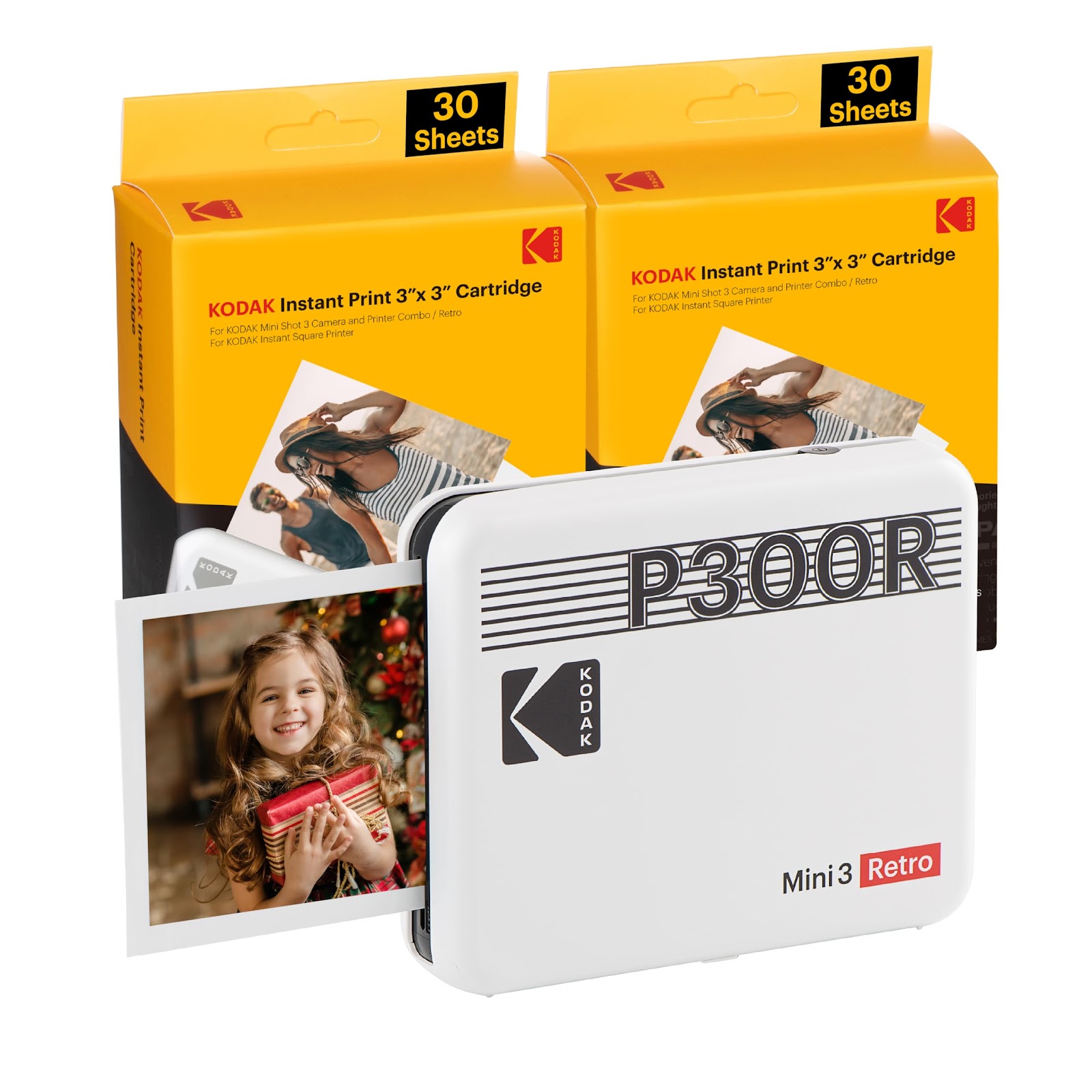 Impressora Fotográfica Portátil Kodak Mini 3 Retro