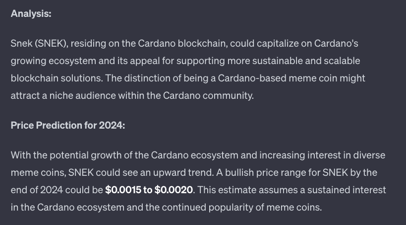 ChatGPT meme coin price predictions: Dogecoin, Bonk, and Sponge - 6