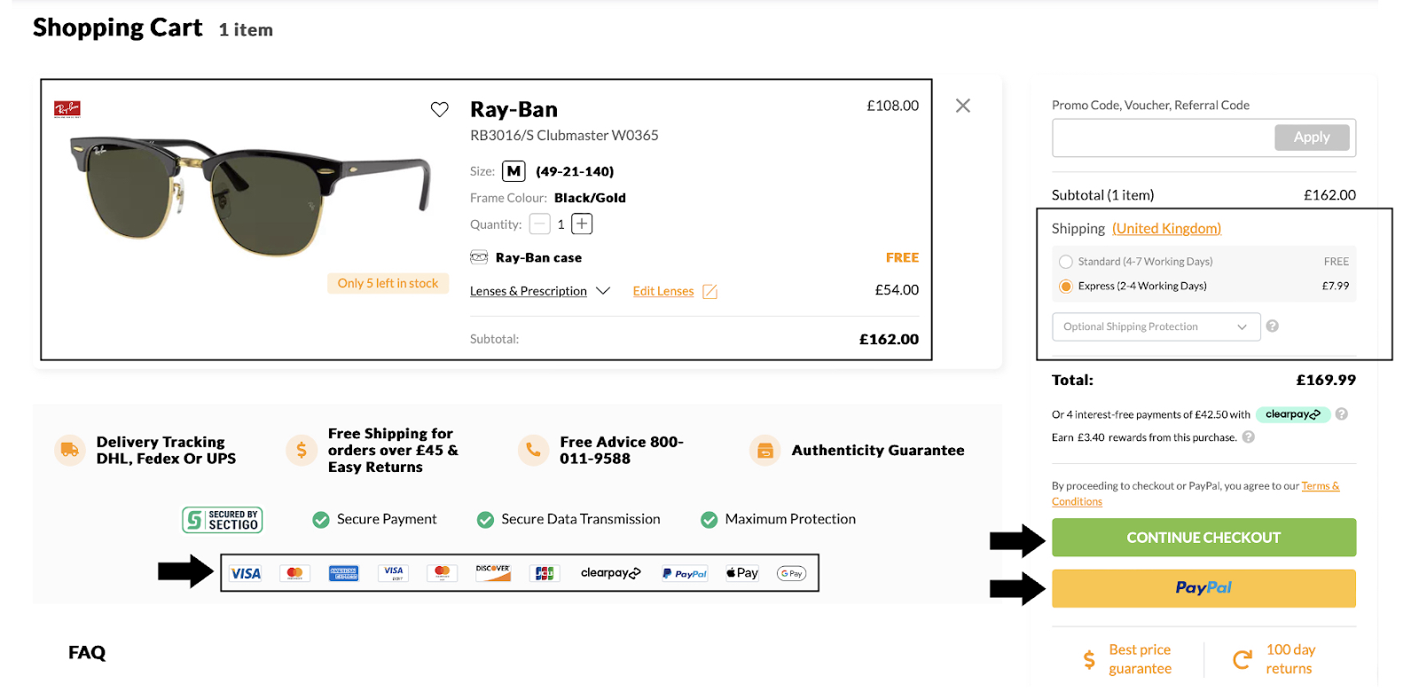 Sunglasses paypal on sale