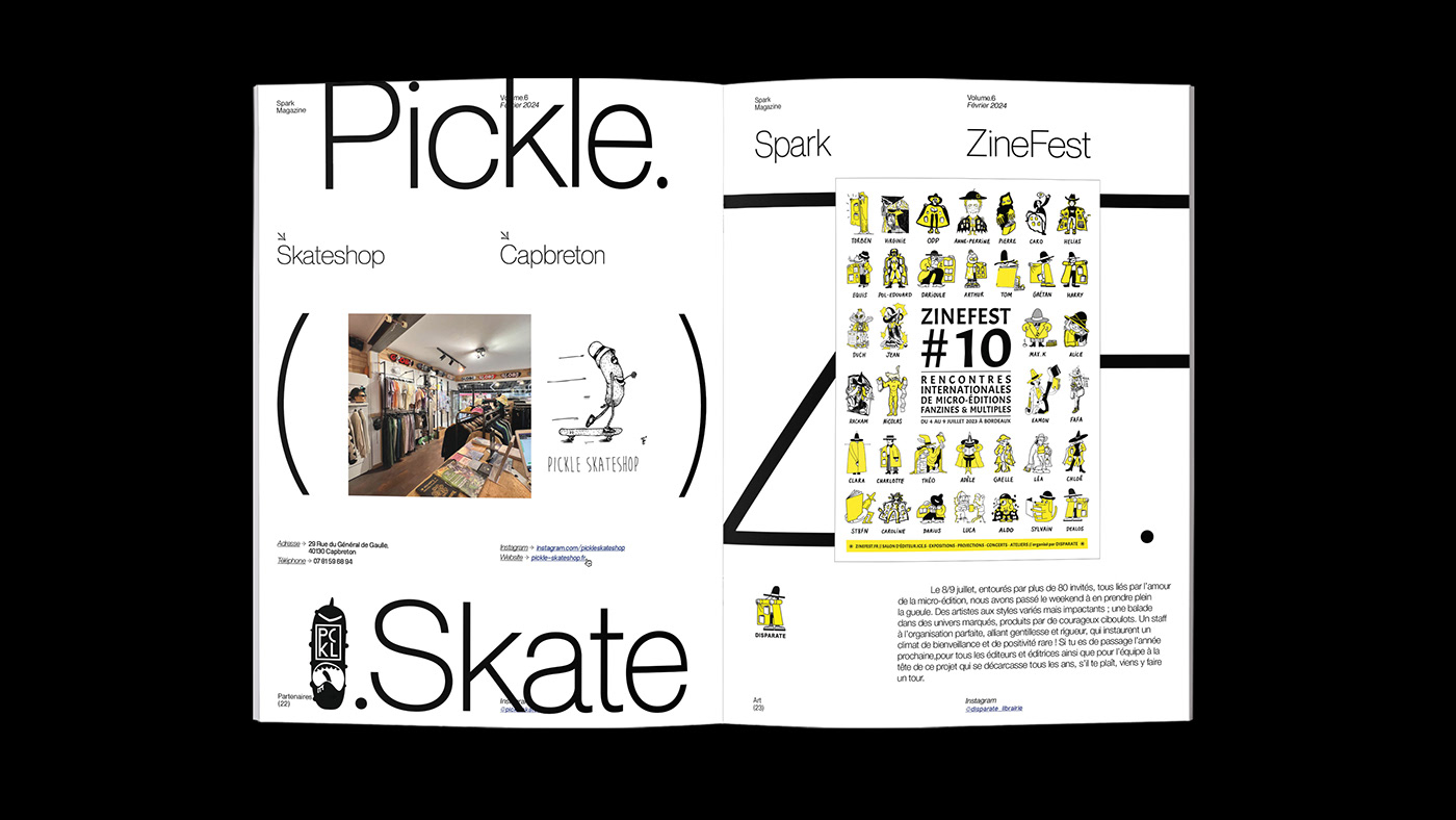 image from the Skate Art Merges in SPARK's Editorial Design and Graphic Design Showcase article on Abduzeedo