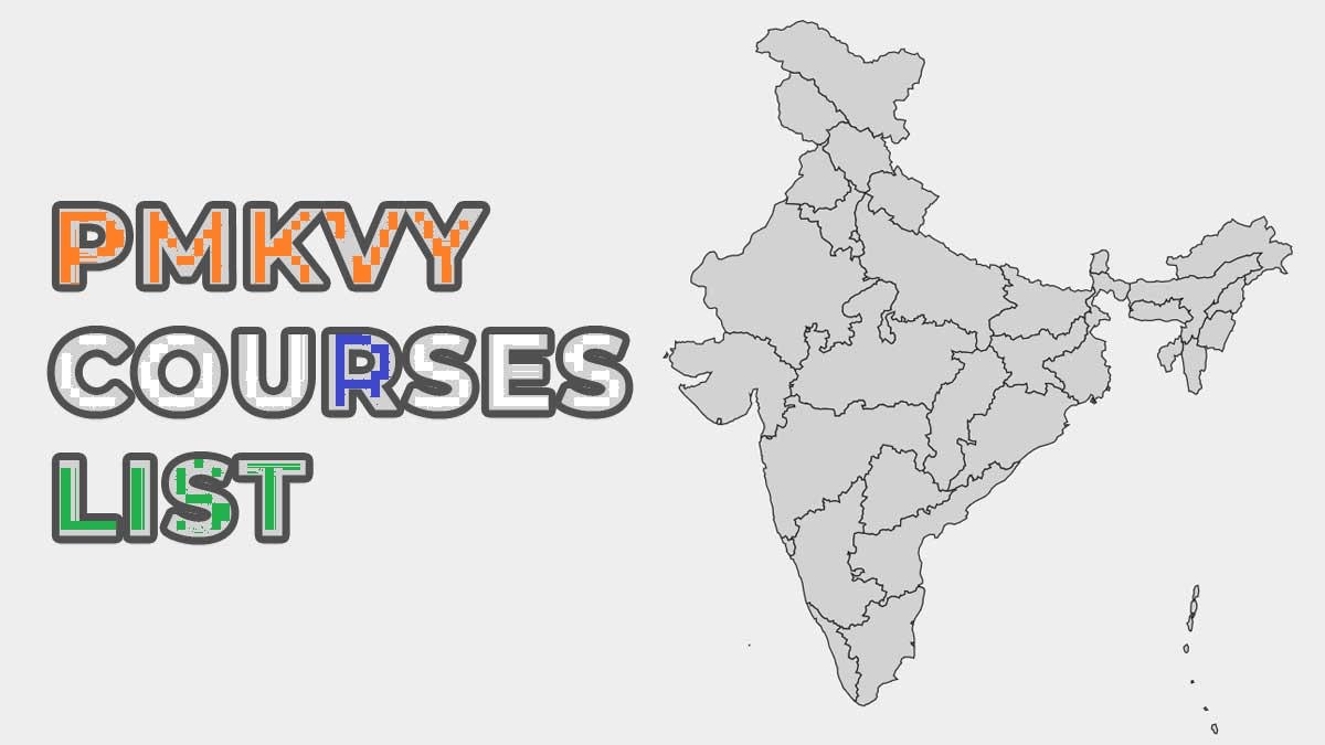 PMKVY Courses List 2024