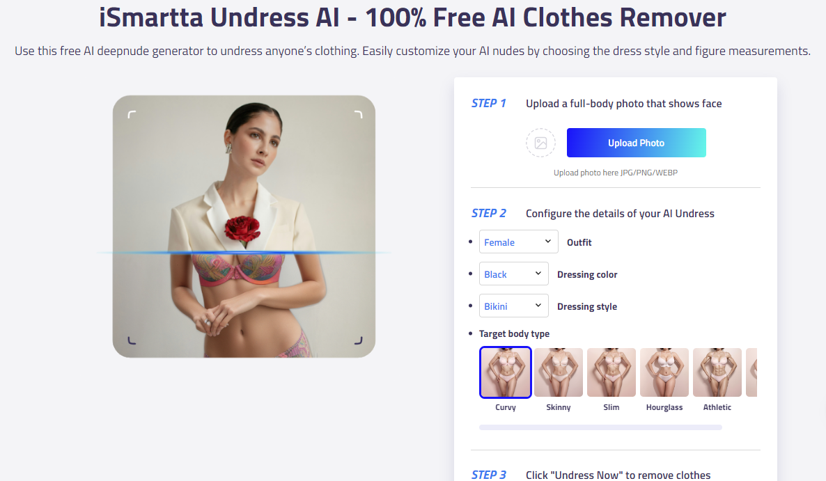 iSmartta Undress AI - Best Undress AI Porn Photos Maker