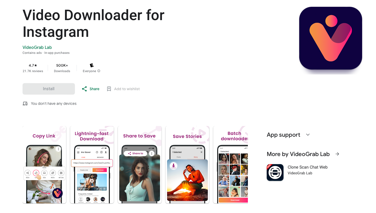 video downloader app in App Store