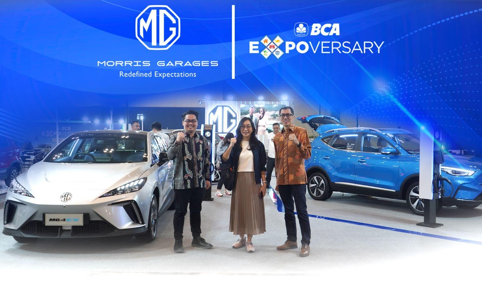 Mg Motor Indonesia Berjaya Di Bca Expoversary