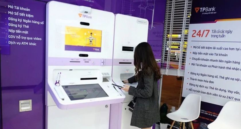 Rút tiền TPBank không cần thẻ