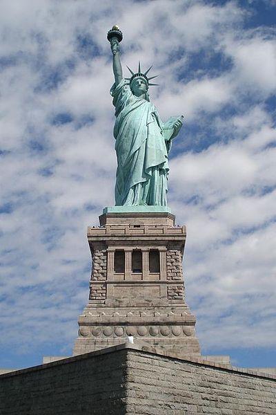 The Statue of Liberty in New York is a masterpiece