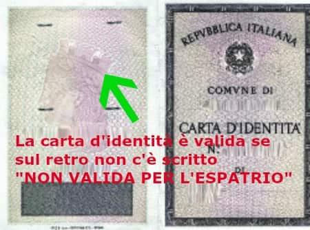 dni italiano papeles para trabajar en europa sin prenota online pasaporte europeo