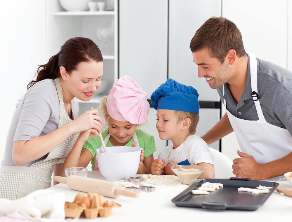 baking as a winter kids activities