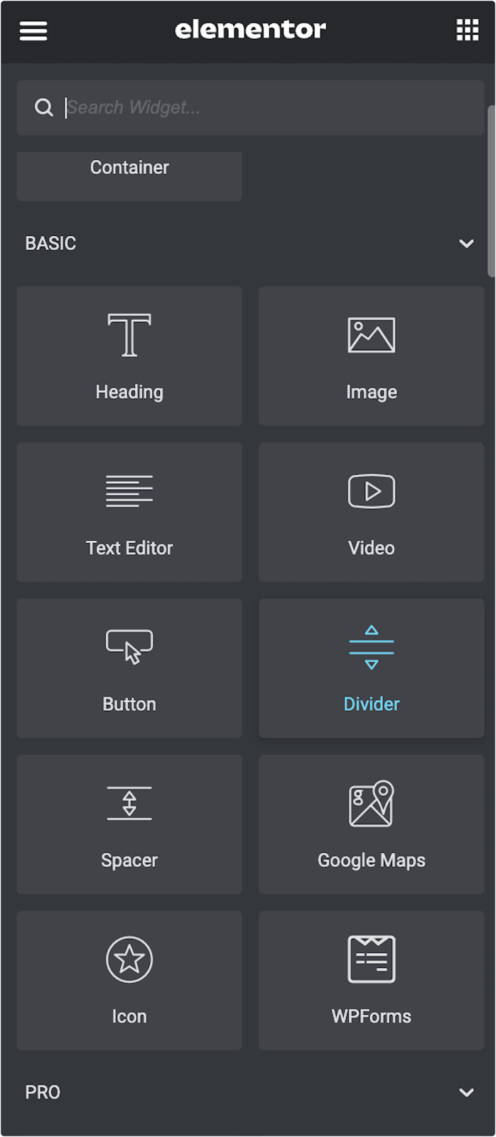 Now you can drag and drop the 'Text Editor'.