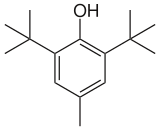 BHT Chemical Structure
