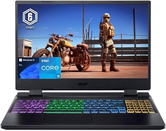Acer Nitro 5 Gaming Laptop, 15.6" IPS FHD 144Hz, 12th Gen Intel 12-Core i5- 12500H, GeForce RTX 4050, 32GB DDR5, 2TB PCIe SSD + 2TB HDD, Wi-FI 6, Tb4, 4 -Zone RGB KB, US
