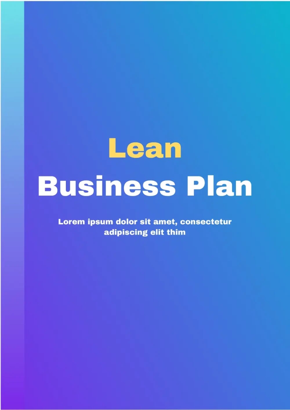 google docs template business plan