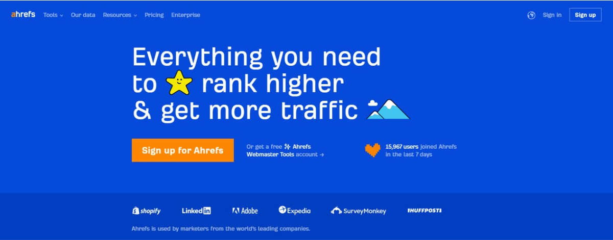 1.Ahrefs