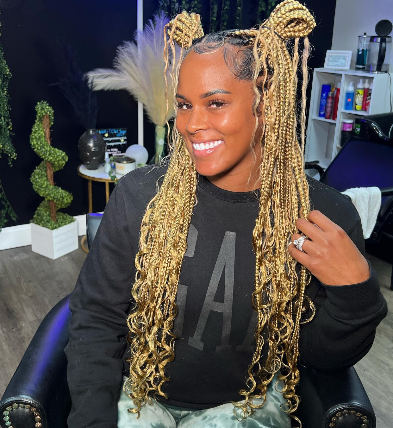 Fairy Boho Knotless box braid