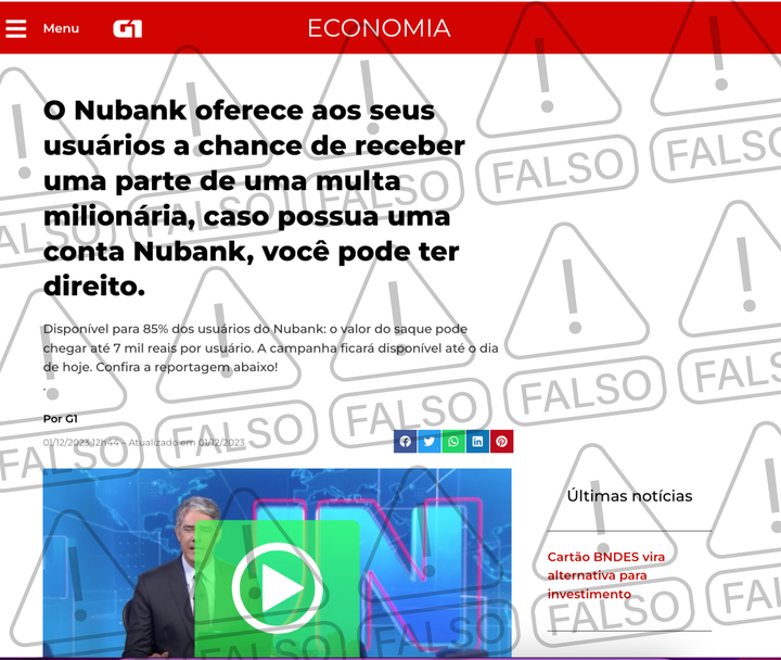 Tentativa de golpe com suposto e-mail do Nubank : r/golpe