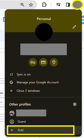 Chrome Profile