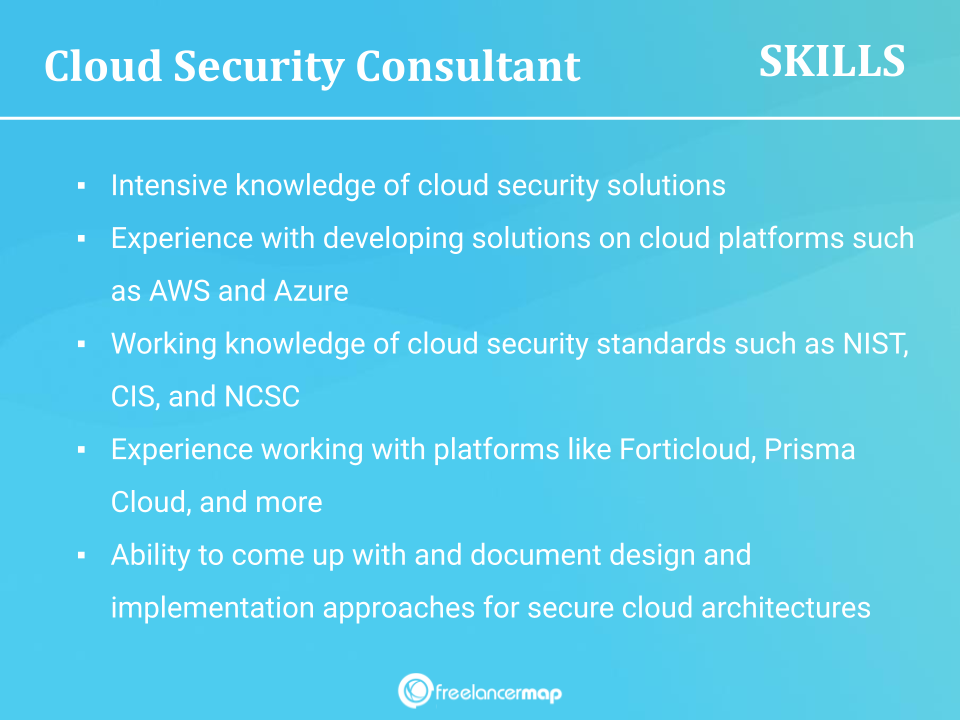 Skills of a Cloud Security Consultant