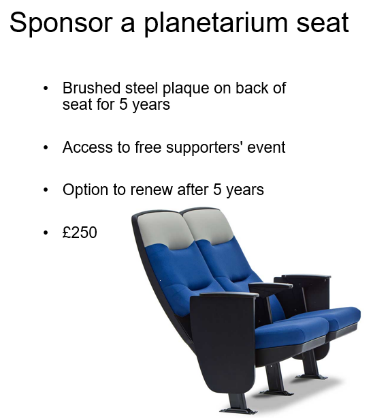 A blue and white theater seats

Description automatically generated