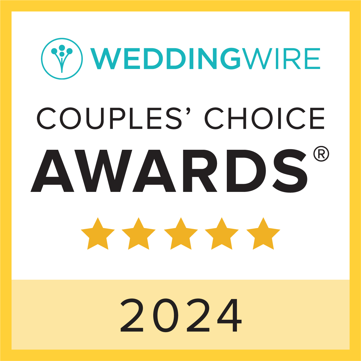 wedding wire couples choice awards 2024