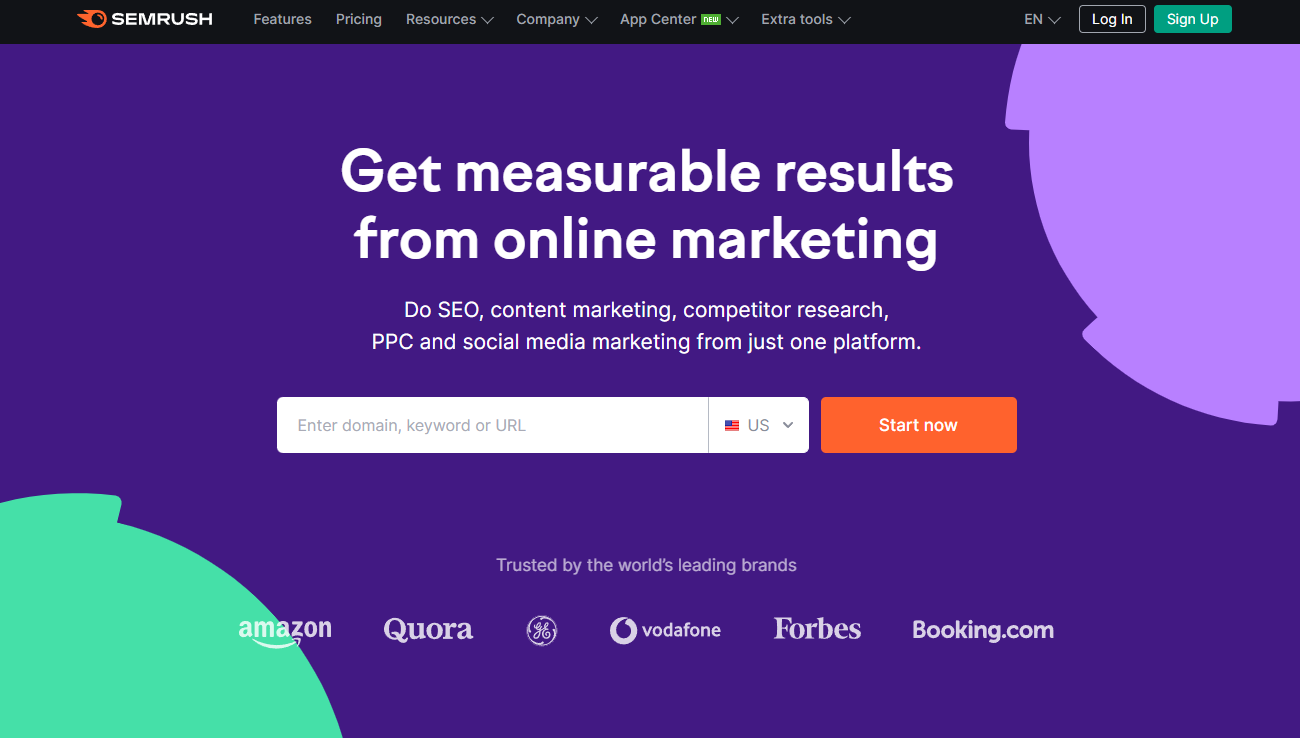 Get measurable results from online marketing