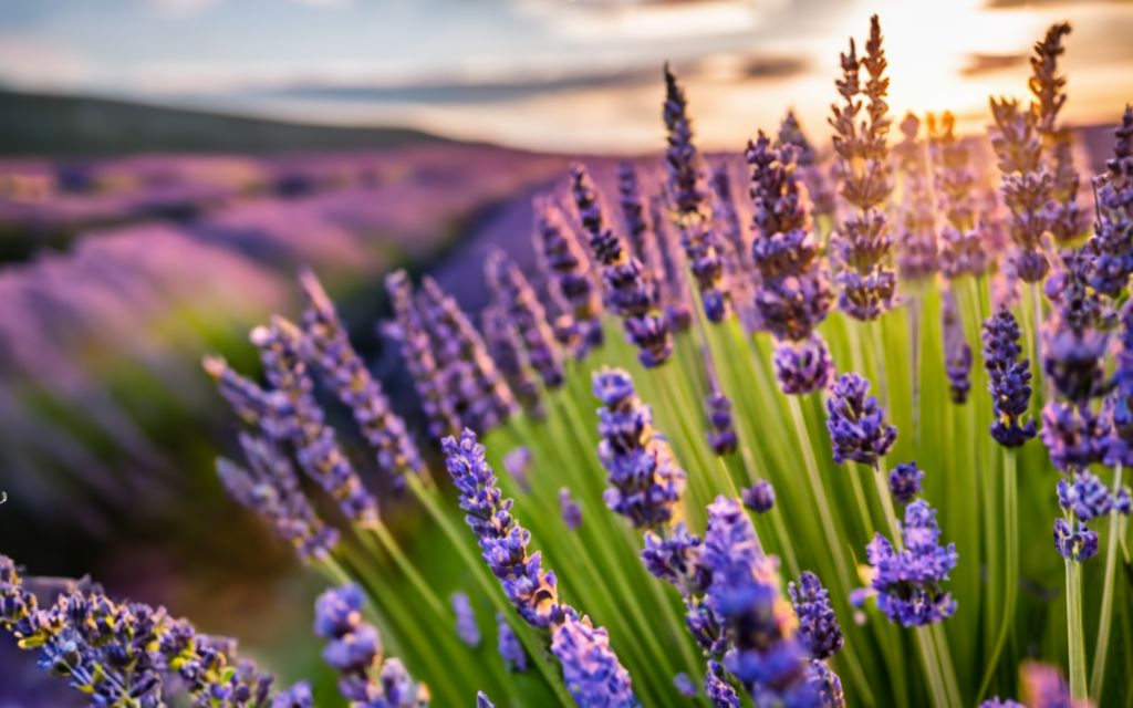 Flores de lavanda