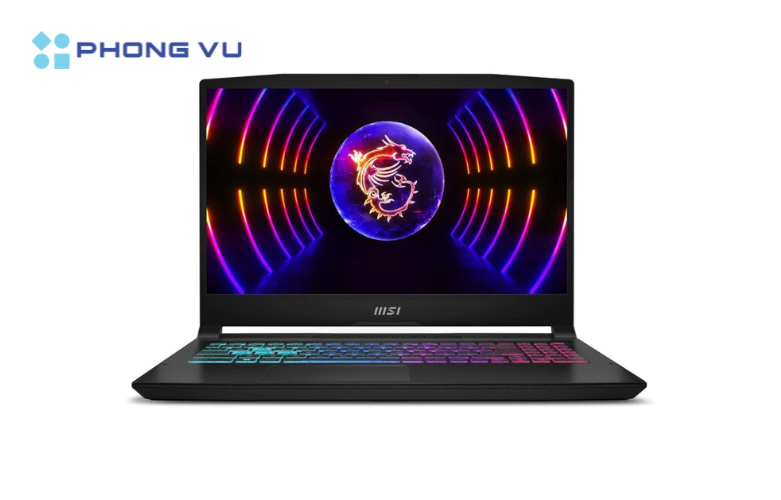 MSI Katana 15 B13VFK - 676VN kích thước 359 x 259 x 24.9 mm cung cấp trải nghiệm sử dụng thoải mái