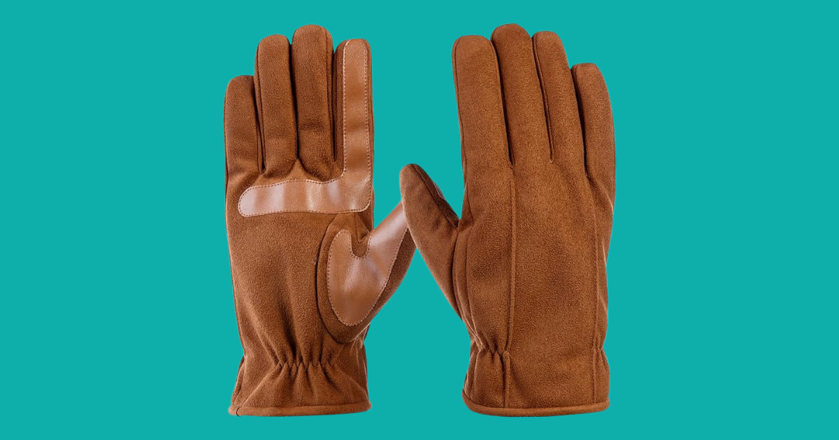 isotoner gloves for men