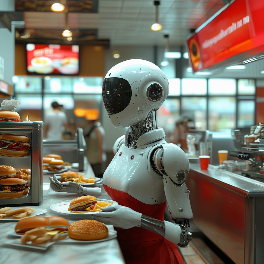 AI Robot as a server