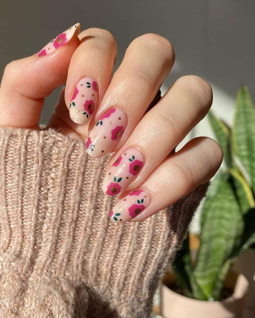 Negative Space Florals