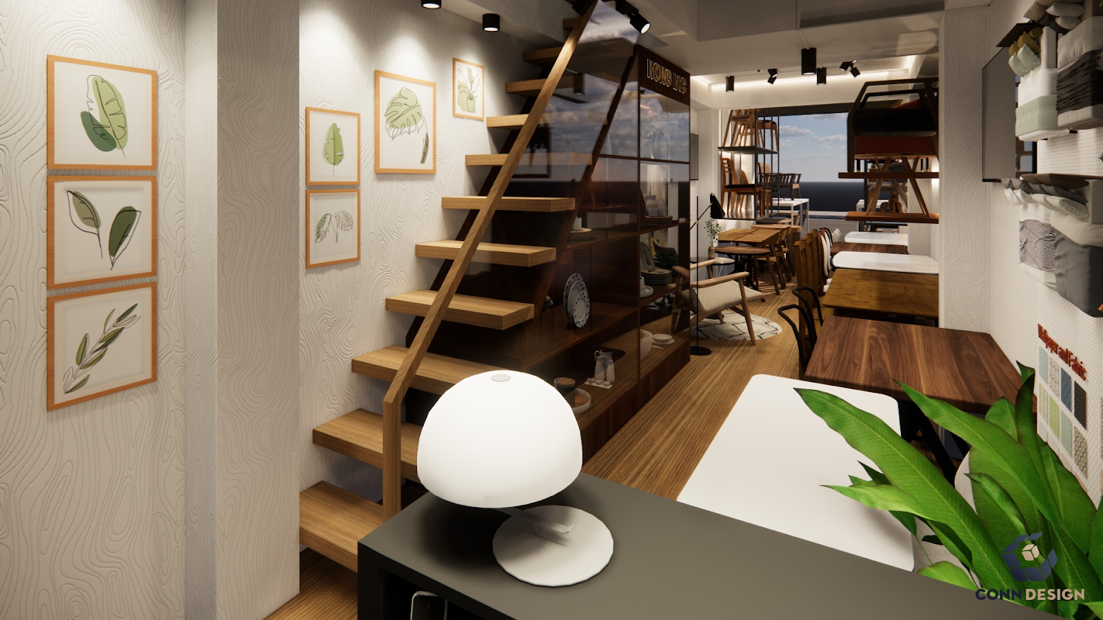 CONN Design chuyên thiết kế nội thất không gian kinh doanh  13