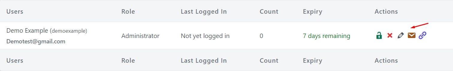 Managing Temporary Logins