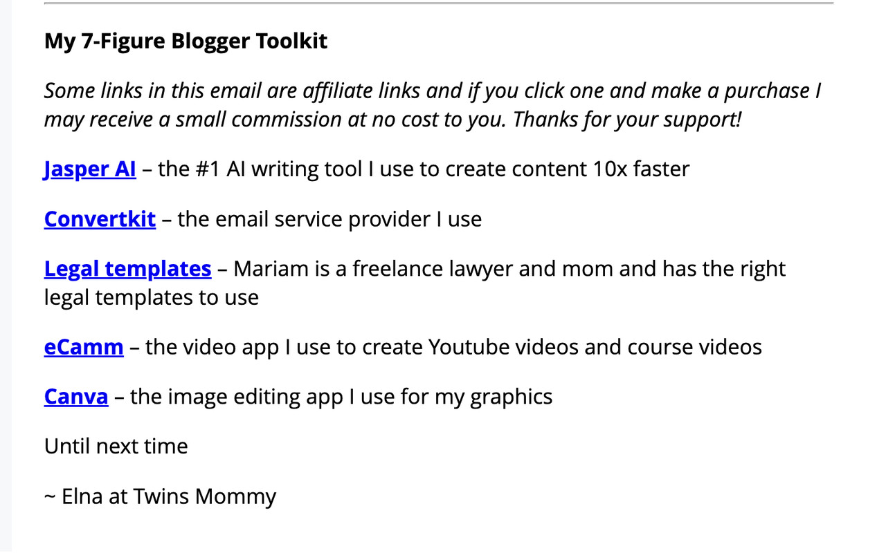 toolkit email affiliate marketing