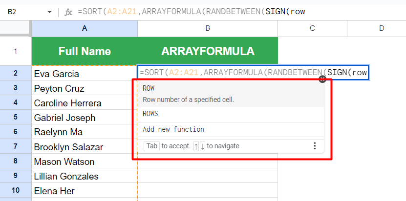 How to Randomize a List in Google Sheets (3 Quickest Methods ...