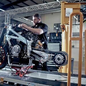 Norton is using its new facility to build British bikes by combining traditional hand-crafted ways of working with modern manufacturing techniques.