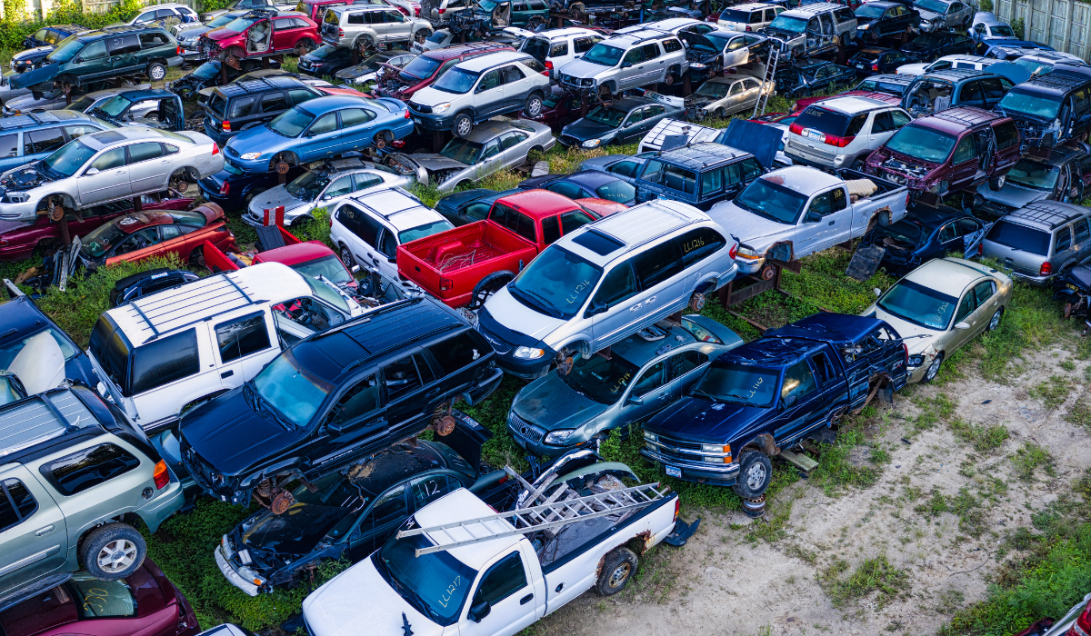Scrap Cars for scrapping process 
