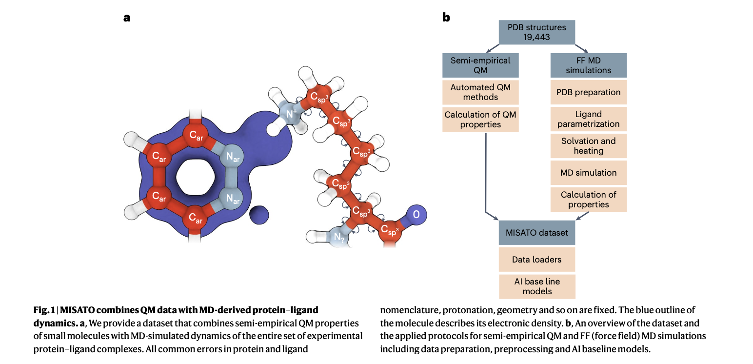 MISATO: A Machine Learning Dataset of Protein-Ligand Complexes for Structure-based Drug Discovery